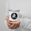 Academia BJJ Espresso Enamel Mug / Camping Mug Photo 2