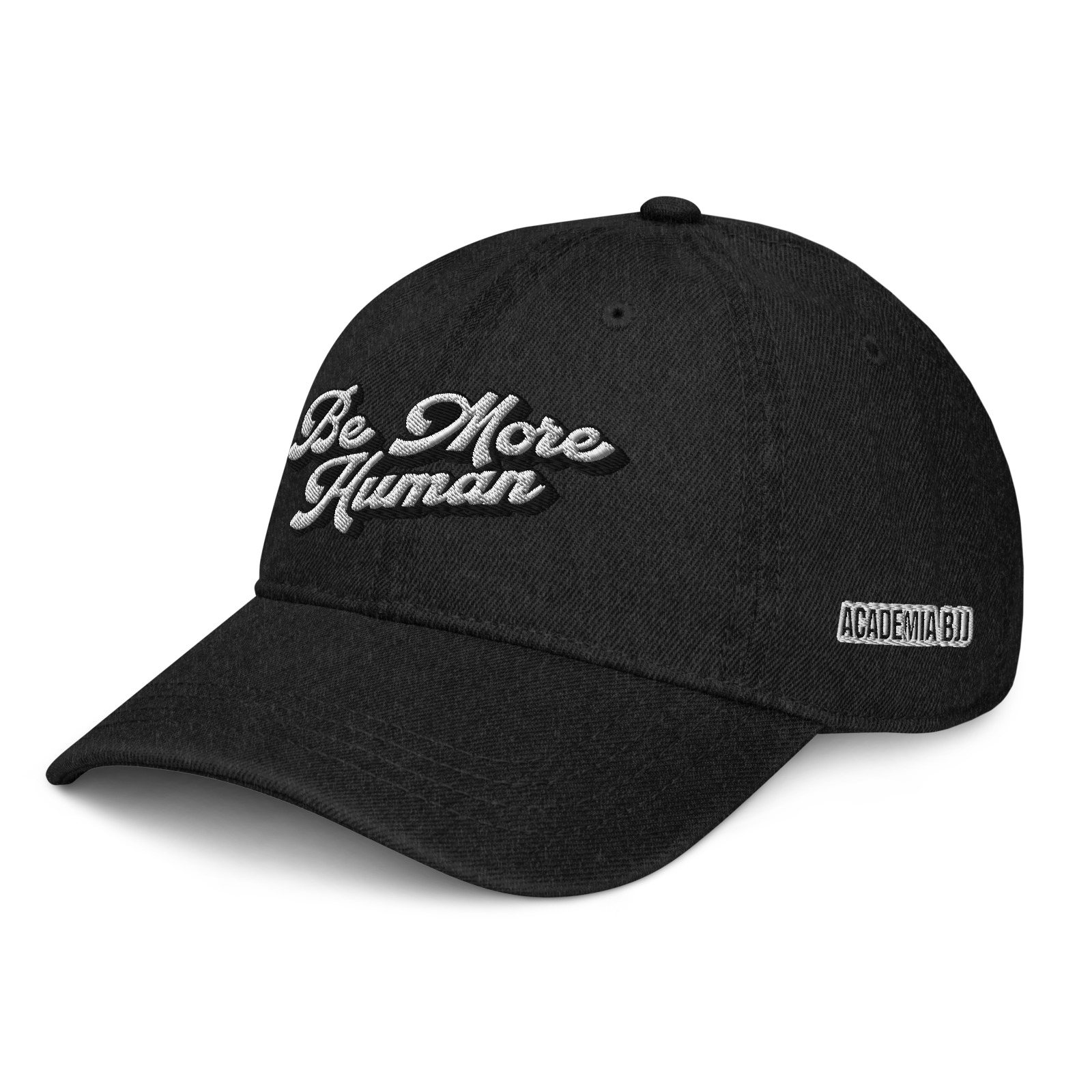 The Be More Human Denim Cap